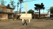 Огромные белые колья из Teenage Mutant Ninja Turtles (2003) для GTA San Andreas миниатюра 9