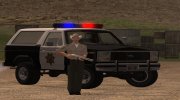 Ford Bronco Police 1982 IVF для GTA San Andreas миниатюра 1