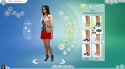 Туфли Rea для Sims 4 миниатюра 3