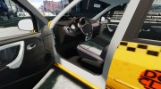 Dacia Logan Facelift Taxi для GTA 4 миниатюра 11