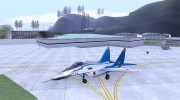MiG-29 Стрижи para GTA San Andreas miniatura 1