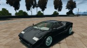 Lamborghini Countach v1.1 для GTA 4 миниатюра 1