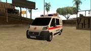 Fiat Ducato Ambulance para GTA San Andreas miniatura 1