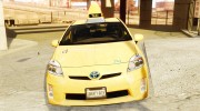 Toyota Prius NYC Taxi 2011 for GTA 4 miniature 6
