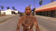 CJ в образе Chris Brown для GTA San Andreas миниатюра 3