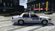 Ford Crown Victoria NYPD Auxiliary для GTA 4 миниатюра 5