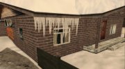 Winter Gang House 5 для GTA San Andreas миниатюра 4