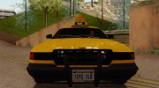 GTA IV Taxi для GTA San Andreas миниатюра 5
