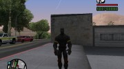Black Panther Skin para GTA San Andreas miniatura 10