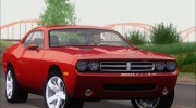 Dodge Challenger Concept para GTA San Andreas miniatura 1