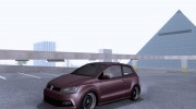 VW Polo GTI Stanced для GTA San Andreas миниатюра 1