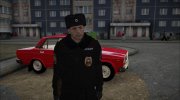 Сотрудник ППС в зимней форме для GTA San Andreas миниатюра 1