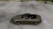 Aston Martin DB9 Volante для GTA San Andreas миниатюра 2