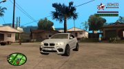 BMW X6M para GTA San Andreas miniatura 1