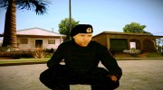 Джейсон Стэтхэм в костюме ОМОНовца для GTA San Andreas миниатюра 5