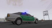 Ford Scorpio Полиция Германии para GTA San Andreas miniatura 2