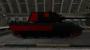 Черно-красные зоны пробития E-100 для World Of Tanks миниатюра 5