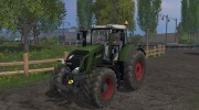 Fendt Vario 828 для Farming Simulator 2015 миниатюра 1
