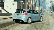 Ford Focus RS 1.0 for GTA 5 miniature 3