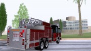 Pierce Tower Ladder 54 Chicago Fire Department для GTA San Andreas миниатюра 4
