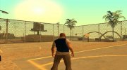 Забор для баскетбольной площадки для GTA San Andreas миниатюра 3