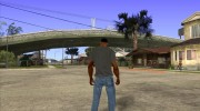 CJ в футболке (Talk Radio) para GTA San Andreas miniatura 5