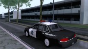 1992 Ford Crown Victoria SFPD para GTA San Andreas miniatura 2