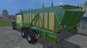 Krone Big X 650 Cargo for Farming Simulator 2015 miniature 8
