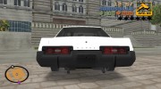 Dodge Monaco V10 TT Black Revel for GTA 3 miniature 4