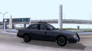 2003 Ford Crown Victoria CSI Miami Unit для GTA San Andreas миниатюра 4
