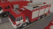 Пожарный TATRA-815 АСА для GTA San Andreas миниатюра 3