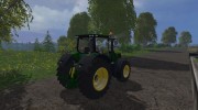 John Deere 7310R para Farming Simulator 2015 miniatura 4