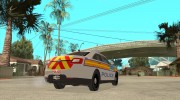 Ford Taurus 2011 Metropolitan Police Car для GTA San Andreas миниатюра 4