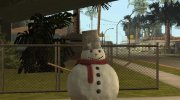 Snowmen in Los Santos для GTA San Andreas миниатюра 2
