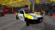 Volkswagen Parati (PMPR) 1.6 Policia для GTA San Andreas миниатюра 3