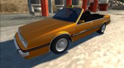 GTA IV Willard Cabrio Taxi для GTA San Andreas миниатюра 3