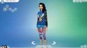 Спортивные штаны para Sims 4 miniatura 1
