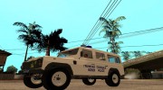 Land Rover Defender Serbian Police для GTA San Andreas миниатюра 5