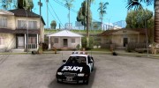 Police Civic Cruiser NFS MW для GTA San Andreas миниатюра 1