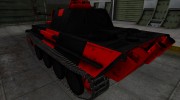 Черно-красные зоны пробития PzKpfw V Panther для World Of Tanks миниатюра 3