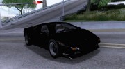 Lamborghini Diablo VTTT Black Revel for GTA San Andreas miniature 5