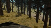 Густой лес v1 para GTA San Andreas miniatura 5