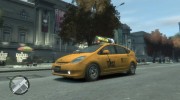 Toyota Prius II Liberty City Taxi для GTA 4 миниатюра 1