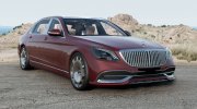 Mercedes-Maybach S 650 (X222) 2017 para BeamNG.Drive miniatura 1