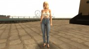 Helena Douglas Casual v21 para GTA San Andreas miniatura 1