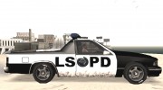 New Police Car para GTA San Andreas miniatura 2