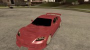 Mazda RX8 for GTA San Andreas miniature 1