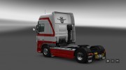 Red White для DAF XF105 para Euro Truck Simulator 2 miniatura 3
