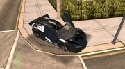 GTA V Pegassi Zentorno Cabrio para GTA San Andreas miniatura 3