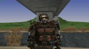 Командир группировки Тёмные сталкеры в облегченном экзоскелете из S.T.A.L.K.E.R v.2 для GTA San Andreas миниатюра 1